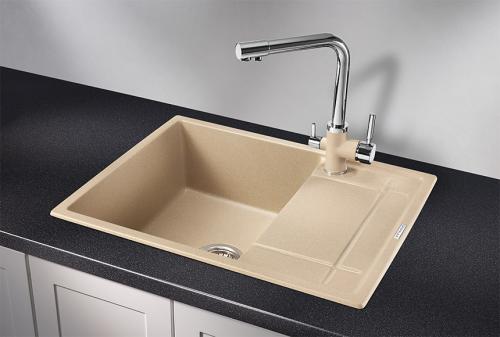 Кухонная мойка GRANULA 6501, ПЕСОК, кварц