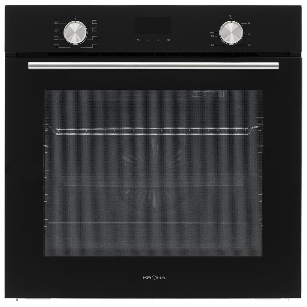 KRONA
KUMMEL 60 BL электрический духовой шкаф (независимый)