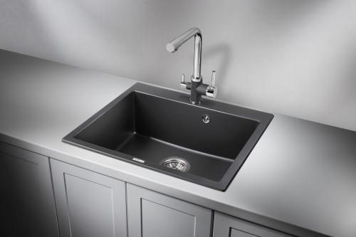 Кухонная мойка GRANULA 6001, ТУРМАЛИН, кварц