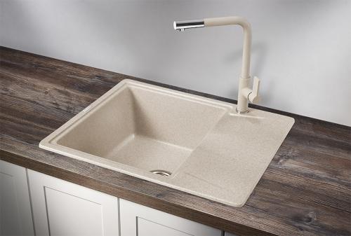 Кухонная мойка GRANULA 6201, ПИРИТ, кварц