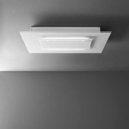 Falmec Design+ AURA soffitto 120 vetro bianco (600)