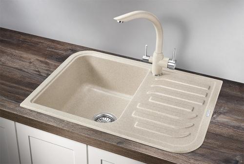 Кухонная мойка GRANULA 7001, ПИРИТ, кварц