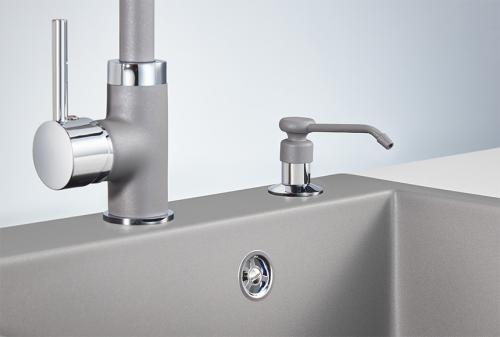 Кухонный дозатор GRANULA 01 D, АЛЮМИНИУМ