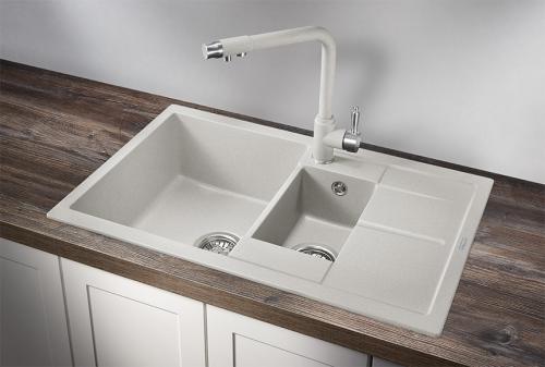 Кухонная мойка GRANULA 7802, БАЗАЛЬТ, кварц