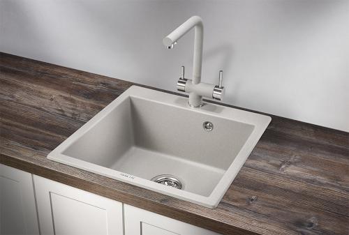 Кухонная мойка GRANULA 5102, БАЗАЛЬТ, кварц