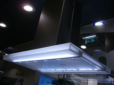 Falmec Fasteel LUX isola 120 inox vetro chiaro (800)