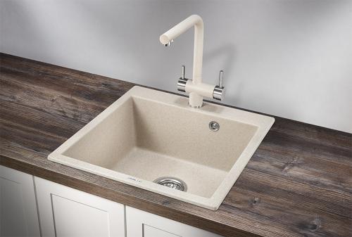 Кухонная мойка GRANULA 5102, ПИРИТ, кварц