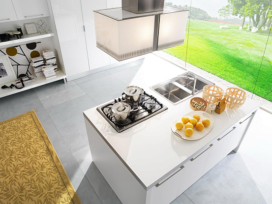 Falmec Mirabilia PLATINUM isola 85 vetro (800)