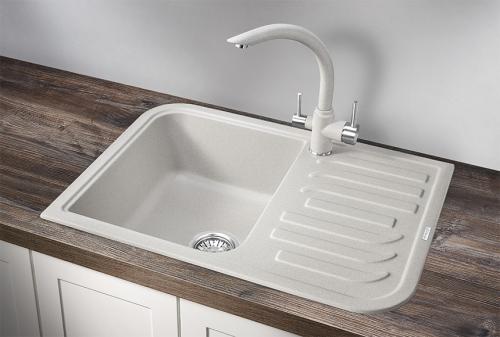 Кухонная мойка GRANULA 7001, БАЗАЛЬТ, кварц