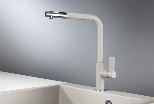 Кухонный смеситель GRANULA 2501, БАЗАЛЬТ_