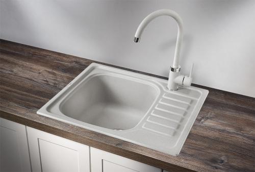 Кухонная мойка GRANULA 5801, БАЗАЛЬТ, кварц