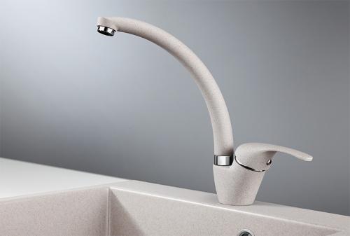 Кухонный смеситель GRANULA 2024 АНТИК(БЕЖЕВЫЙ) СМЕСИТЕЛЬ КУХОННЫЙ