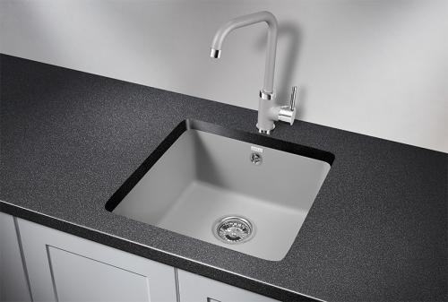 Кухонная мойка GRANULA 3801, АЛЮМИНИУМ, кварц