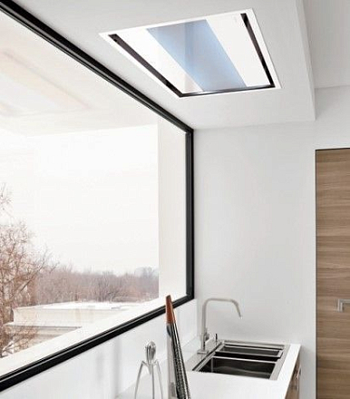 Falmec Design+ NUVOLA soffitto 90 inox bianco