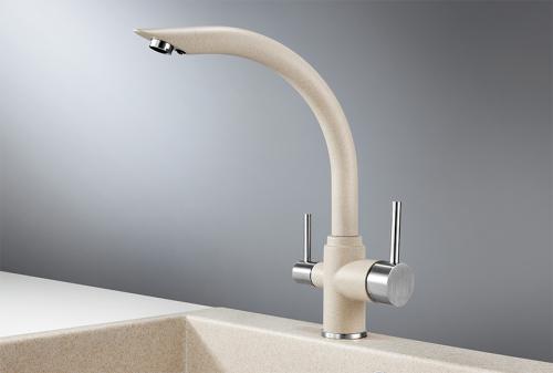 Кухонный смеситель GRANULA 2304, ПИРИТ