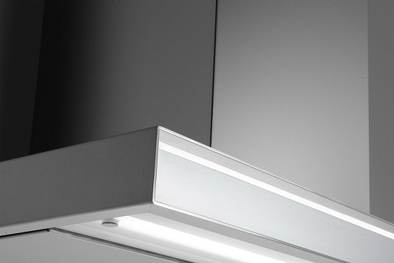 Falmec Silence LUMINA NRS 90 inox vetro acciaio (800)