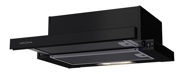 KRONA
KAMILLA 500 BLACK  вытяжка кухонная