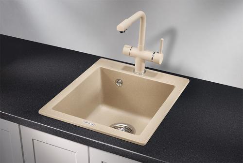Кухонная мойка GRANULA 4201, ПЕСОК, кварц
