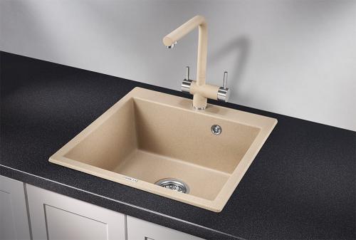 Кухонная мойка GRANULA 5102, ПЕСОК, кварц