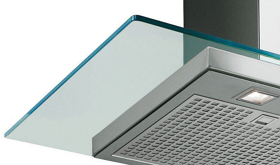 Falmec Design KRISTAL isola 90 inox vetro (800)
