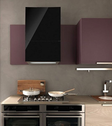 Falmec Design+ GHOST 60 inox vetro nero (600)