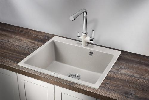 Кухонная мойка GRANULA 6001, БАЗАЛЬТ, кварц