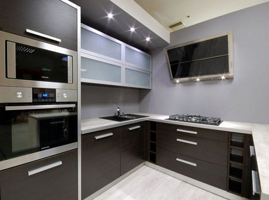 Falmec Design GLEAM 90 inox vetro nero (800)