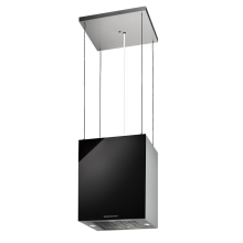 Островная вытяжка Kuppersbusch DI 3800.0 S Черное стекло