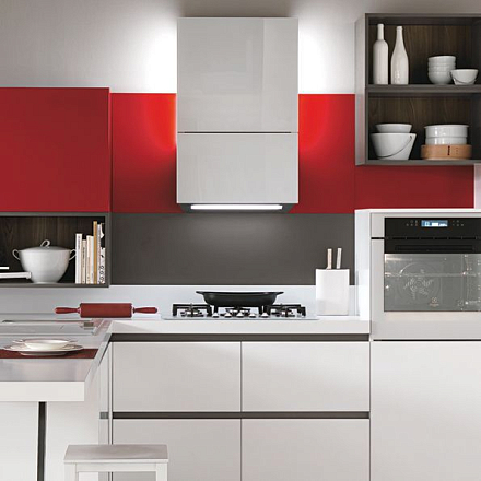 Falmec Design+ GHOST 60 inox vetro bianco (600)