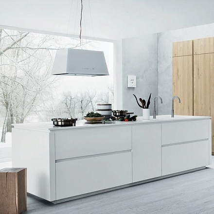 Falmec E.ion LUMIERE isola 67 vetro bianco (450)