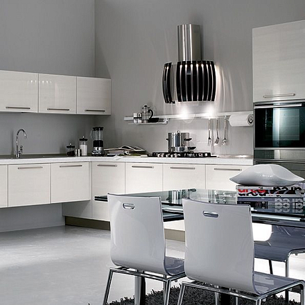 Falmec Design+ PRESTIGE 65 inox vetro nero (800)