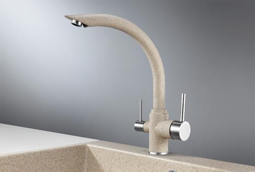 Кухонный смеситель GRANULA 2304, КЛАССИК