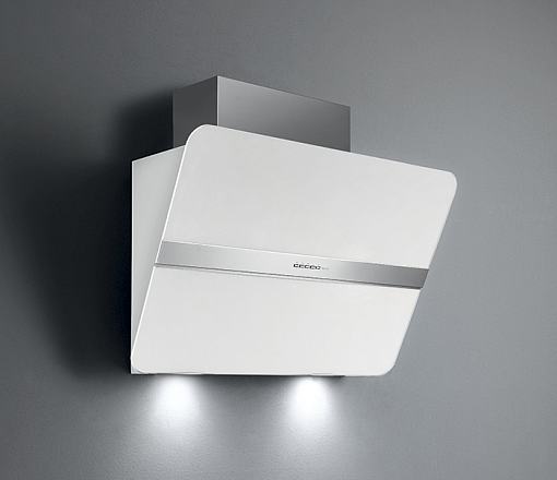 Falmec Silence FLIPPER NRS 85 inox vetro bianco (800)