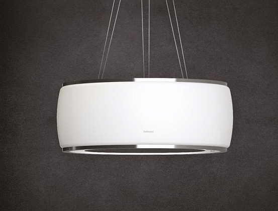 Falmec Circle.Tech SOFFIO isola 58 vetro bianco satinato (600)