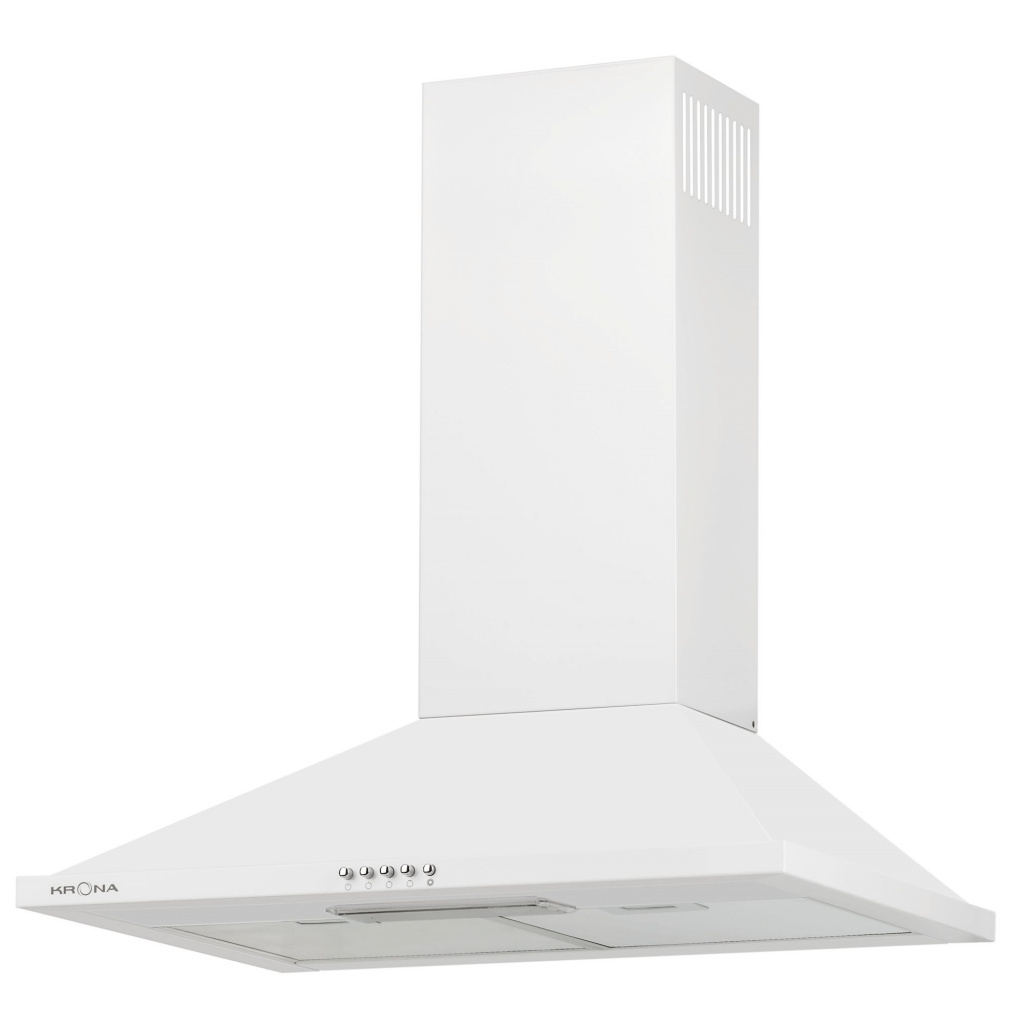 KRONA
BELLA 600 WHITE push button вытяжка кухонная