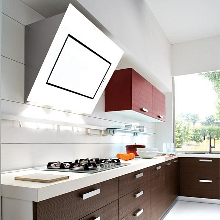 Falmec Green Tech QUASAR 90 vetro bianco (800)