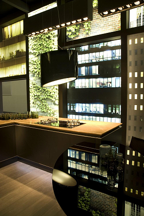 Falmec E.ion SPRING isola 80 vetro nero (600)