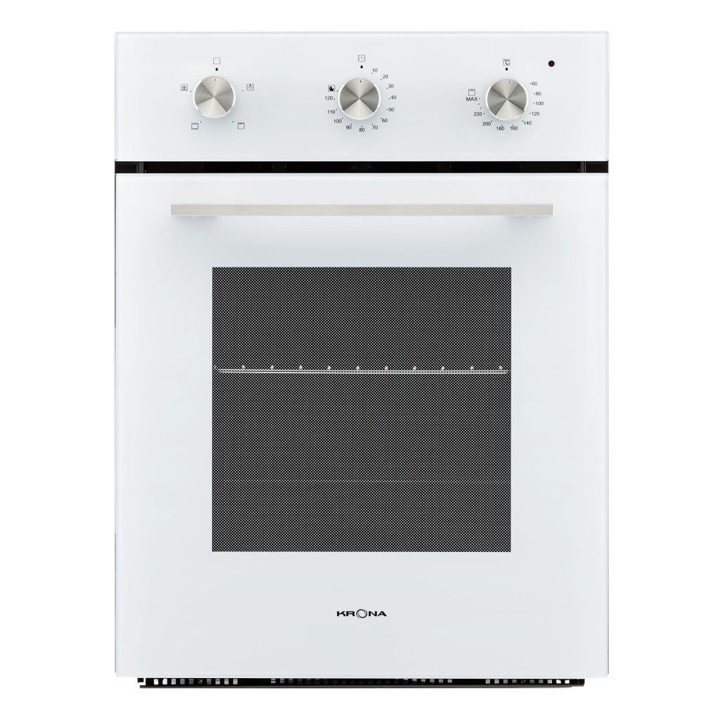 KRONA
BREVE 45 WH электрический духовой шкаф (независимый)