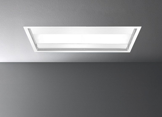 Falmec Design+ NUVOLA soffitto 90 inox bianco