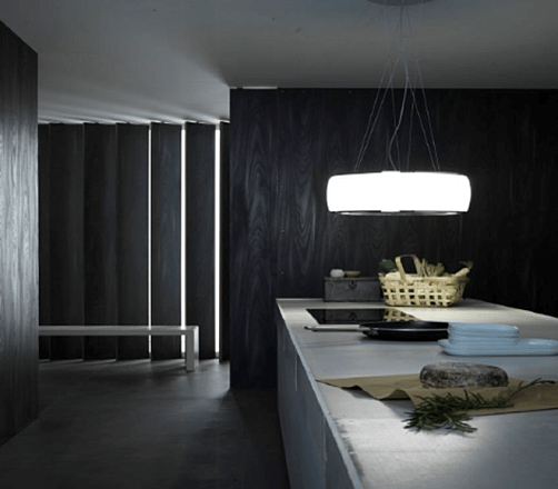 Falmec Circle.Tech SOFFIO isola 58 vetro bianco satinato (600)