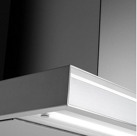 Falmec Silence LUMINA NRS 120 inox vetro bianco (800)