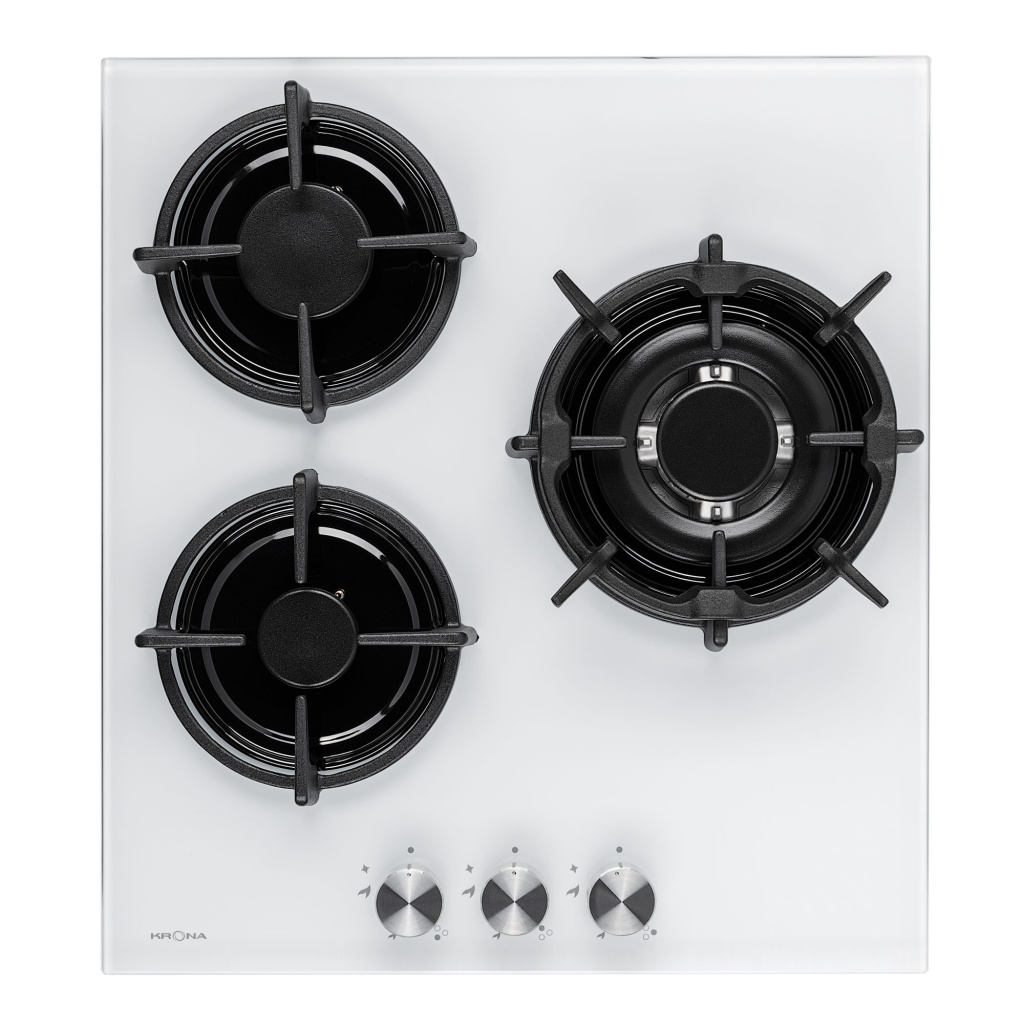 KRONA FIERO 45 WH газовая варочная поверхность (независимая) KRONA FIERO 45 WH газовая варочная поверхность (независимая)