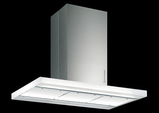 Falmec Fasteel LUX 90 IX vetro chiaro (800)