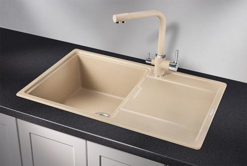 Кухонная мойка GRANULA 7804, ПЕСОК, кварц