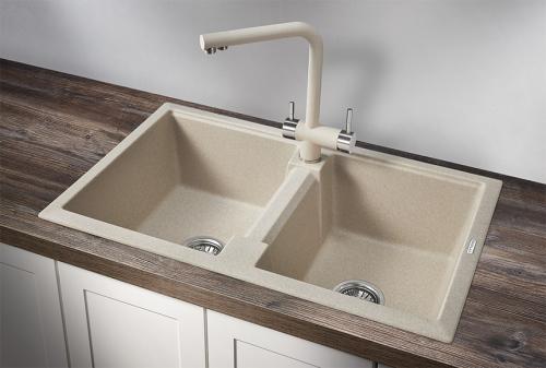 Кухонная мойка GRANULA 8101, КЛАССИК, кварц