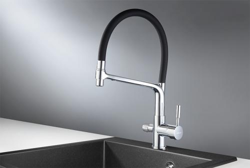 Кухонный смеситель GRANULA 0075, ХРОМ СМЕСИТЕЛЬ КУХОННЫЙ