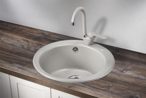 Кухонная мойка GRANULA 4801, БАЗАЛЬТ, кварц