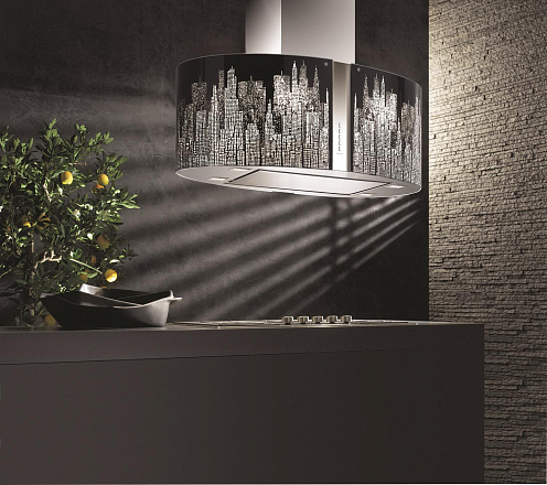 Falmec Mirabilia MANHTTAN isola 85 vetro (800)