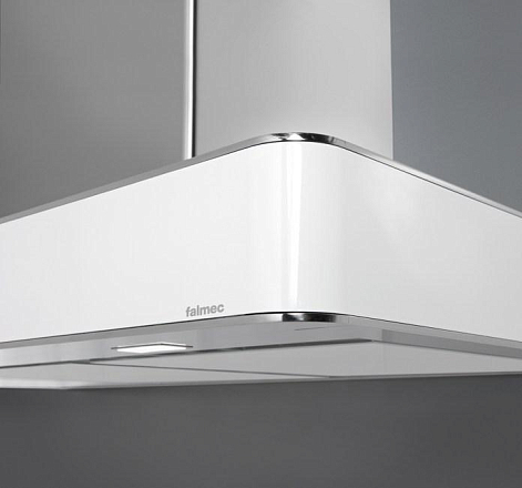 Falmec Silence STILO NRS isola 90 inox bianco (800)