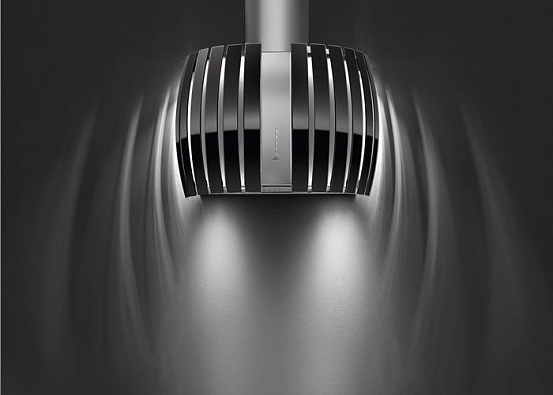 Falmec Design+ PRESTIGE 65 inox vetro nero (800)